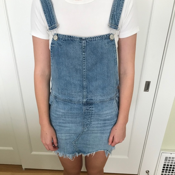 Overall Mini Dress - Picture 1 of 4